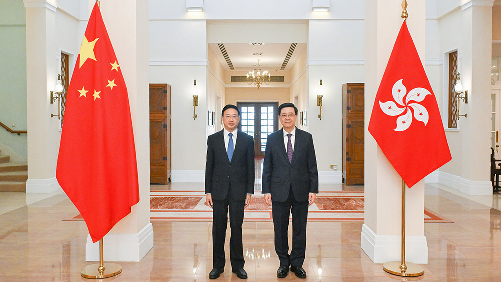 李家超與最高人民檢察院黨組副書(shū)記童建明會(huì)面 就深化內(nèi)地與香港法律合作交換意見(jiàn)