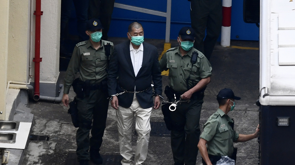 黎智英案｜黎承認(rèn)曾向時(shí)任美國(guó)國(guó)務(wù)卿蓬佩奧稱可實(shí)施制裁