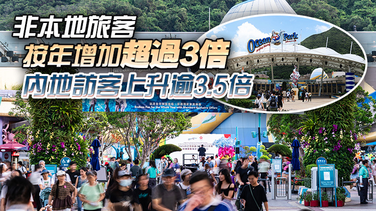 海洋公園上財年總?cè)雸鋈舜?14萬 總收入按年升41% 均創(chuàng)5年新高