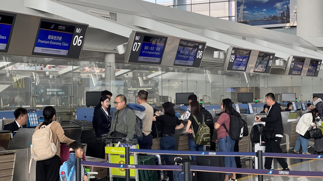 白雲(yún)機場12月6日起國際航班截載縮短至60分鐘