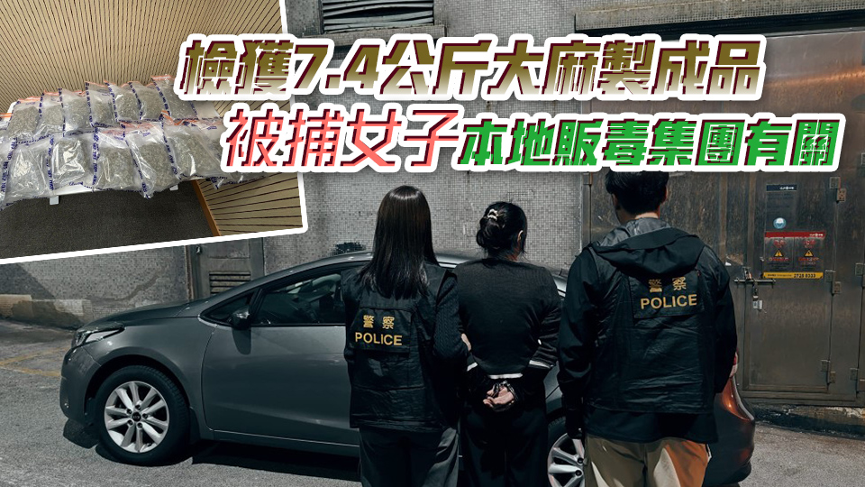 警破葵涌大麻培植場 檢值160萬大麻製成品 拘56歲內(nèi)地女