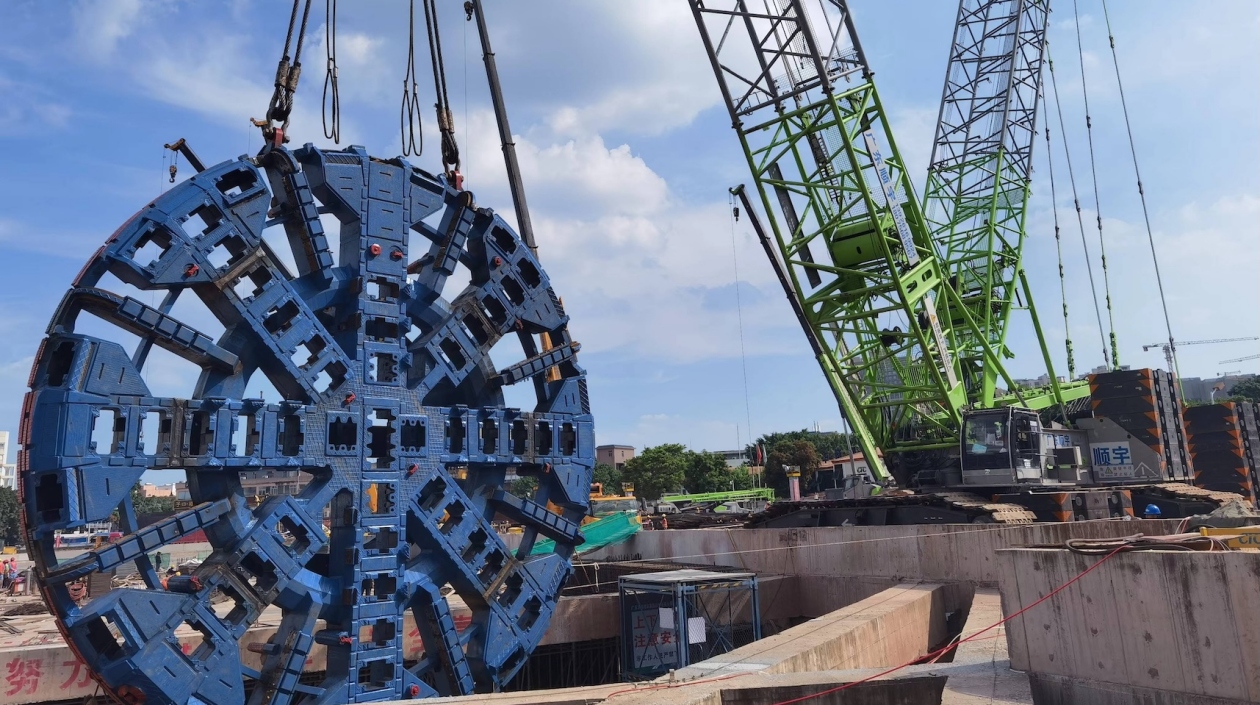 廣州推進(jìn)市域快線建設(shè) 地鐵二十二號線後通段全線隧道貫通