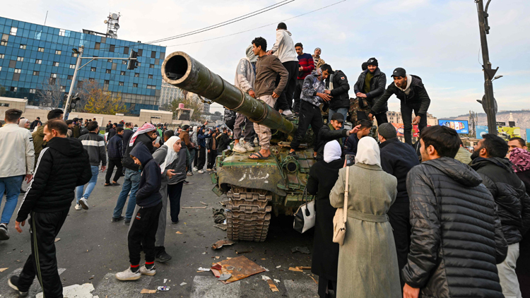 敘利亞反對派進(jìn)入大馬士革 實(shí)施宵禁