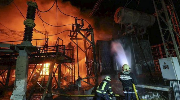 俄軍對烏能源設施發(fā)動遠程打擊
