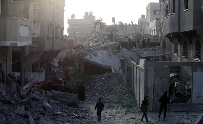 中國和埃及外交部長聯(lián)合聲明：應(yīng)立即實現(xiàn)加沙永久?；? title=