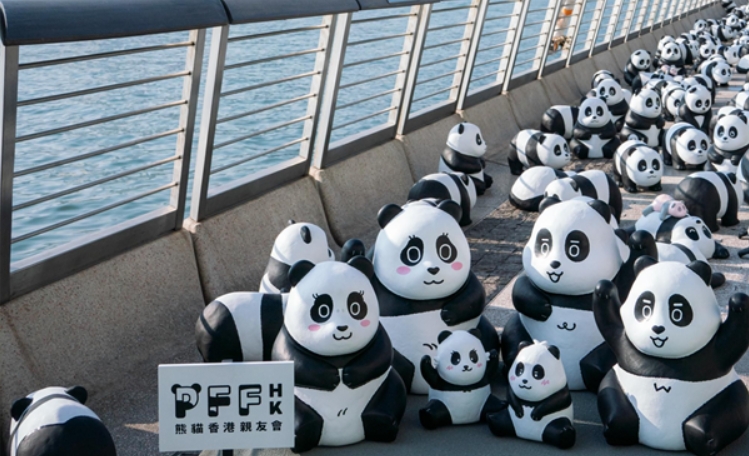 大熊貓展覽1000個(gè)雕塑16日起公開(kāi)認(rèn)捐 捐350元可得小型雕塑