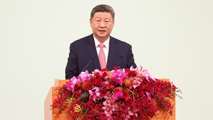 慶祝澳門回歸祖國(guó)25周年大會(huì)暨澳門特區(qū)第六屆政府就職典禮隆重舉行 習(xí)近平出席並發(fā)表重要講話
