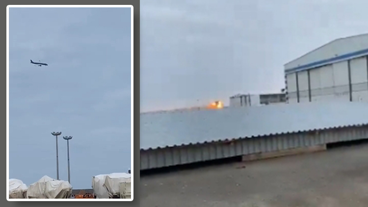 飛機(jī)或撞上鳥群 哈薩克斯載72人客機(jī)失事 12人生還