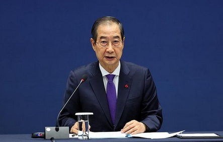 韓國(guó)國(guó)會(huì)通過代總統(tǒng)韓德洙彈劾案