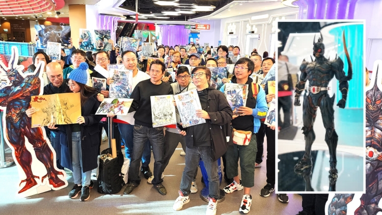 有片 | 【娛樂】邱福龍監(jiān)修《虎甲人》Figure 《龍神》簽書會預(yù)展
