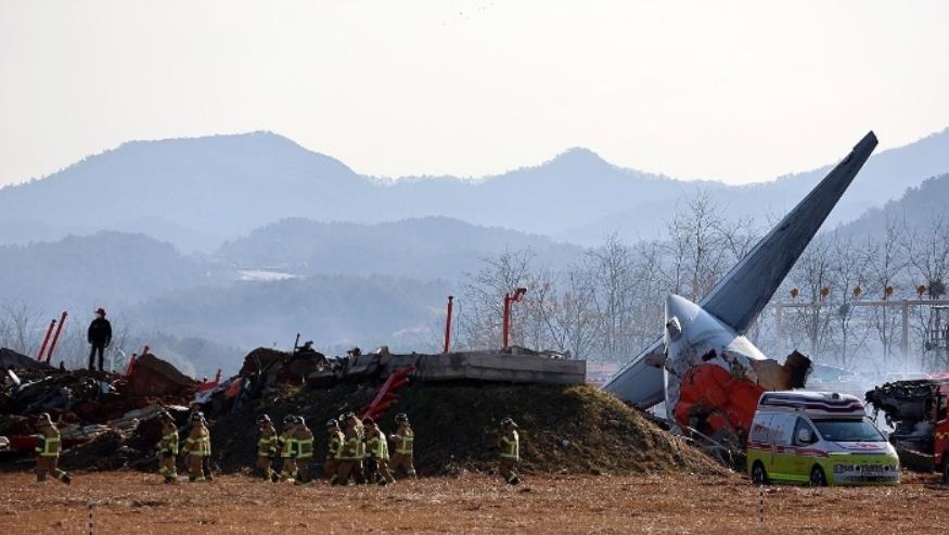 韓國(guó)客機(jī)碰撞起火 | 韓國(guó)國(guó)土交通部：事故客機(jī)2個(gè)黑匣子已找到