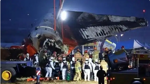 韓國墜毀客機(jī)的飛行數(shù)據(jù)記錄器將交由美國分析