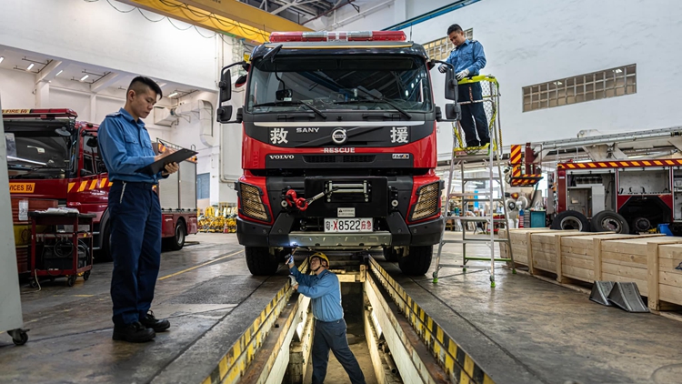 消防處完成4臺「粵車南下」消防車 推動大灣區(qū)跨境救援