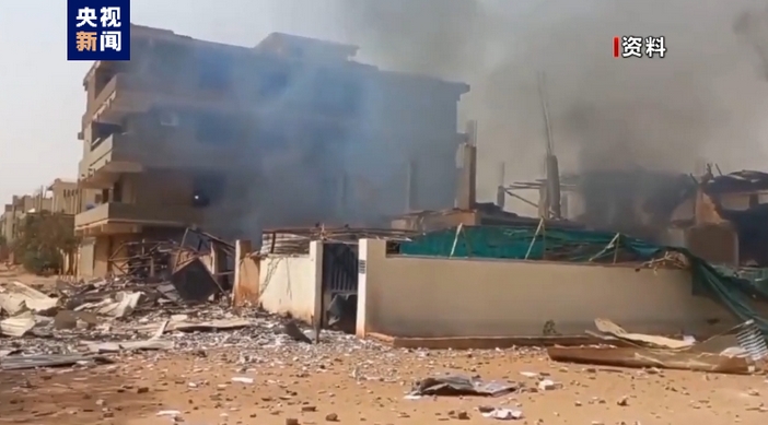 蘇丹喀土穆南部一市場(chǎng)遇空襲致10人死亡