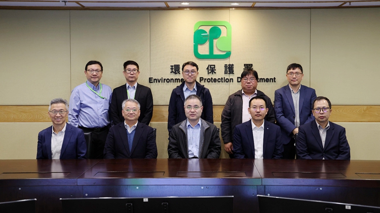 國家生態(tài)環(huán)境部代表團訪港 參觀水科學智能中心 考察維港兩岸