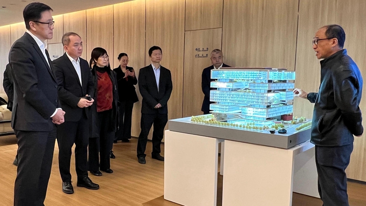 孫東到訪滬蘇 為河套香港園區(qū)及北部都會區(qū)建設(shè)取經(jīng)