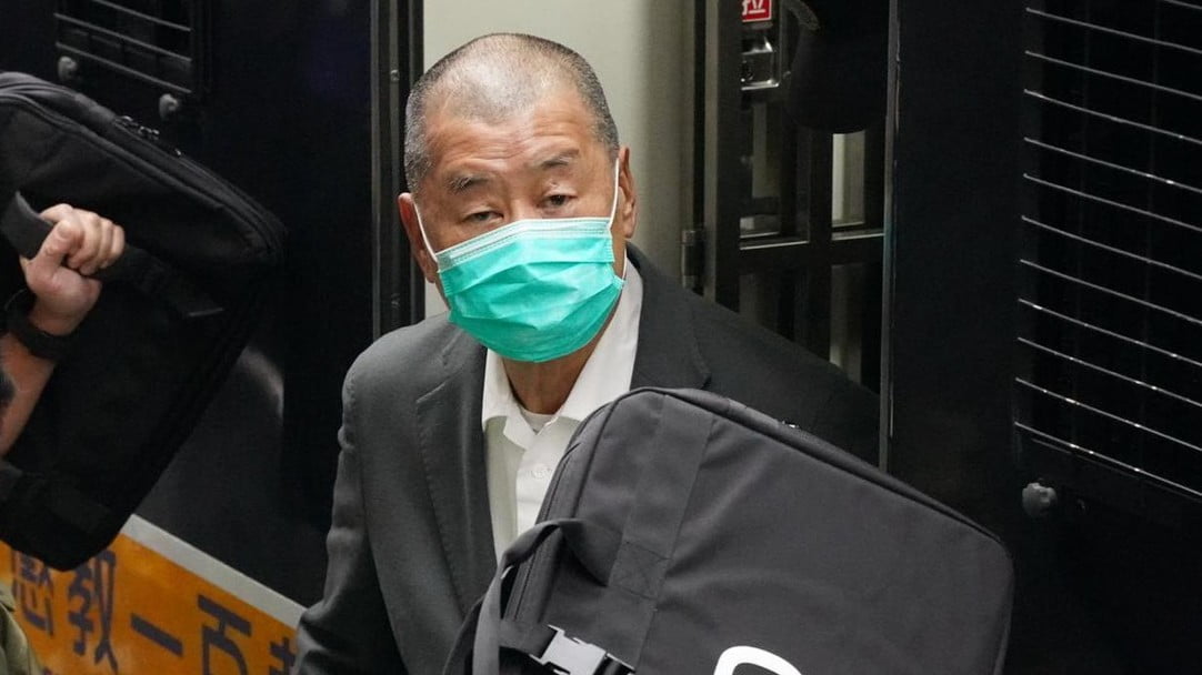 黎智英案丨黎承認贊助美國前官員赴臺晤蔡英文