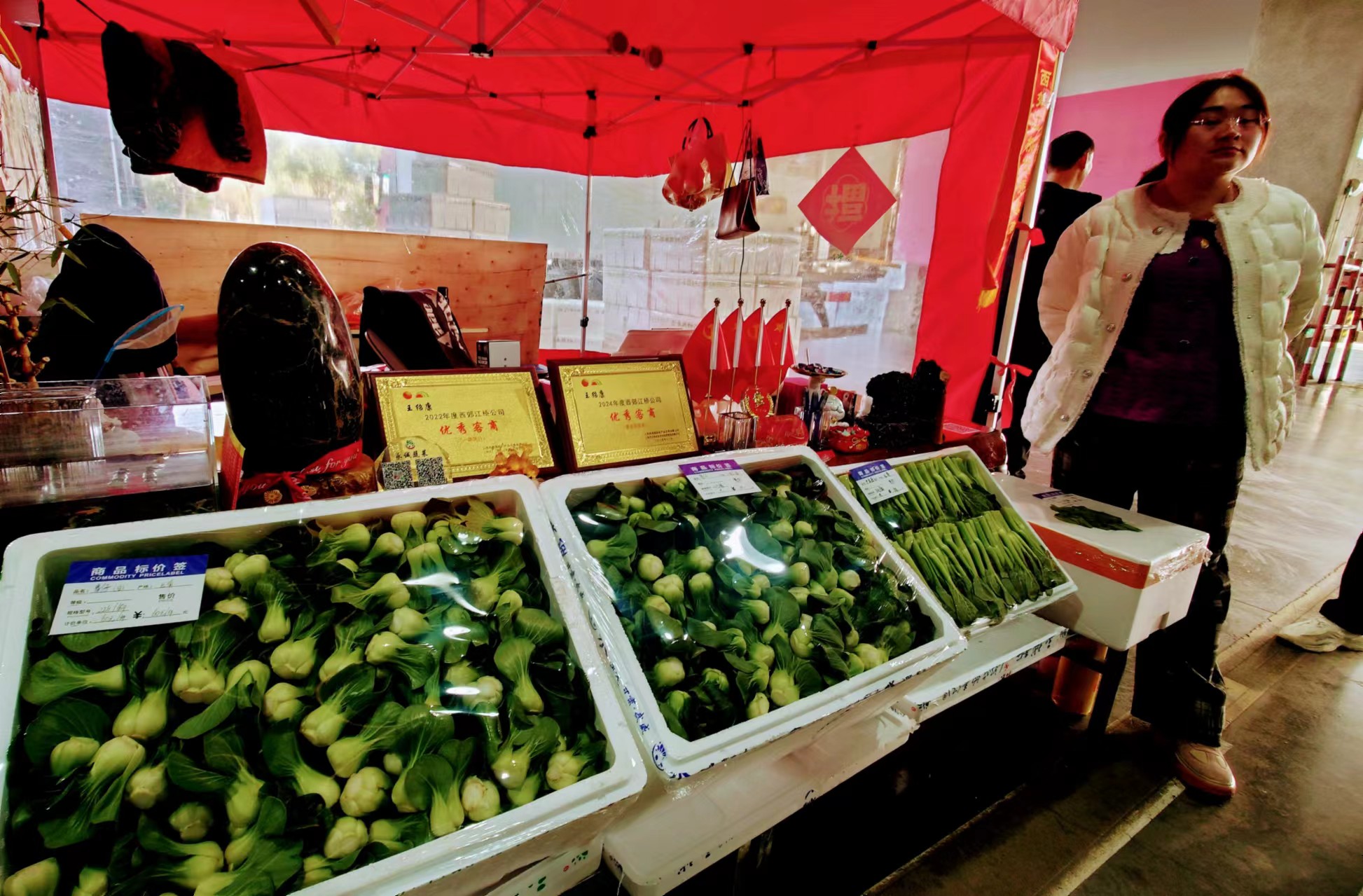 蔬菜集團孫燕敏：春節(jié)期間做好價格監(jiān)測 確保市場價格穩(wěn)定