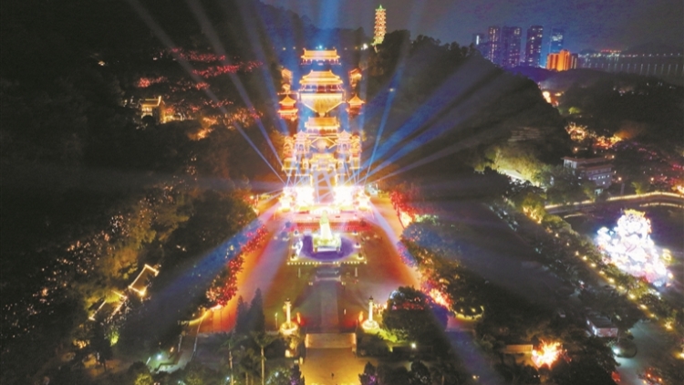 燈會打頭炮 灣區(qū)好戲來 大灣區(qū)史上最大燈會22日在廣州南沙開園