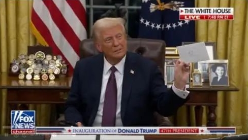 拜登給特朗普的「密信」 曝光了