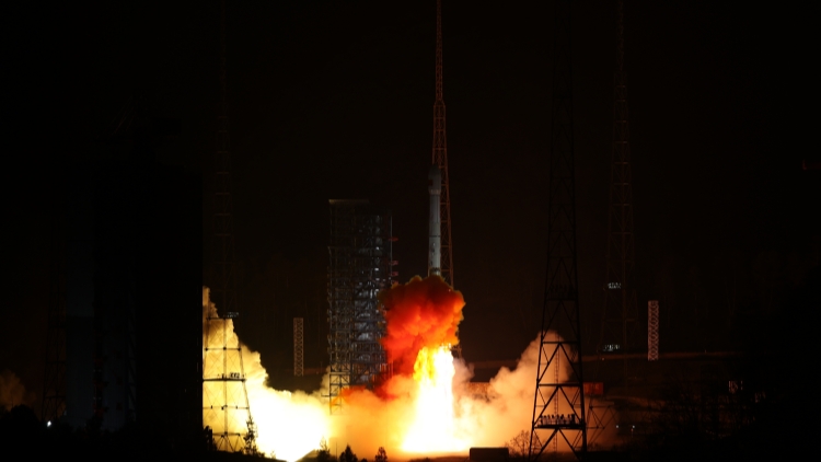 我國(guó)成功發(fā)射通信技術(shù)試驗(yàn)衛(wèi)星十四號(hào)