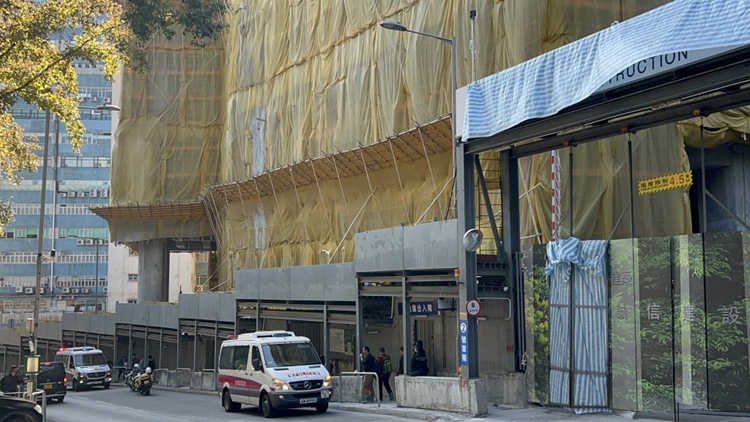 火炭一地盤六旬工人由高墮地 現(xiàn)場證實死亡