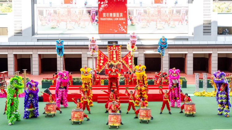  沙田馬場大年初三上演農(nóng)曆新年賽馬日 一連串精彩活動與市民遊客同賀新春
