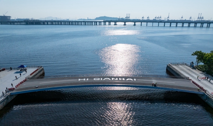 新圳河橋開通！前海環(huán)灣遊玩又有新選擇