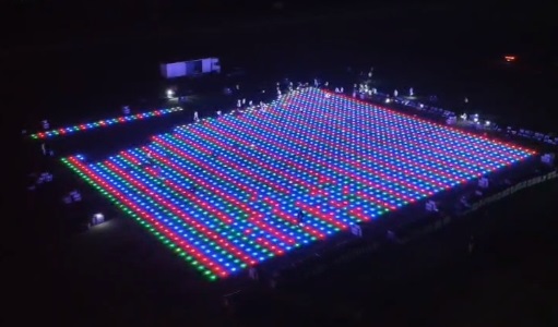 請到汕頭過大年：5000架無人機(jī)綵排 太震撼了