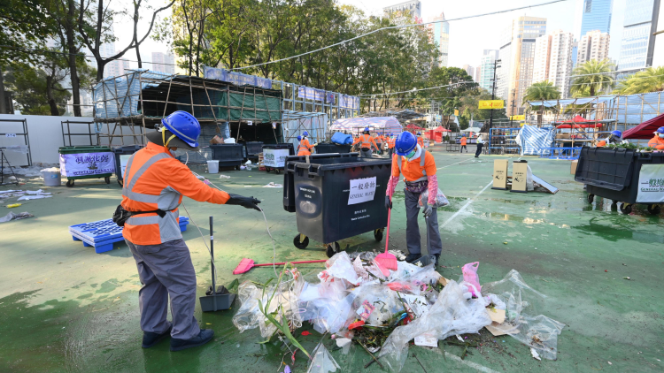 食環(huán)署年宵市場圓滿結(jié)束