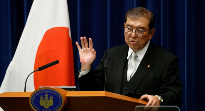 日本首相石破茂：希望在最佳時(shí)機(jī)訪華