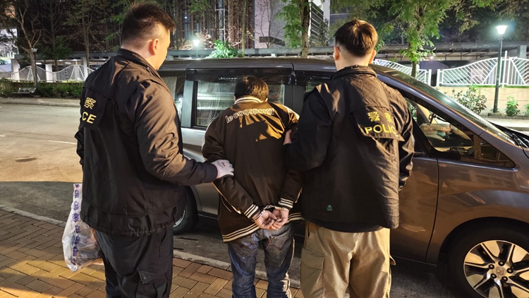 將軍澳發(fā)生6宗爆竊案 損失8萬元 48歲男子落網(wǎng)