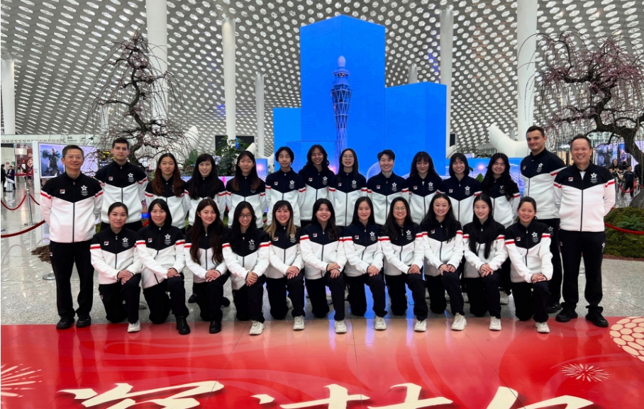 香港歷來(lái)最大代表團(tuán)出戰(zhàn)亞冬會(huì) 霍啟剛:一同為港隊(duì)打氣