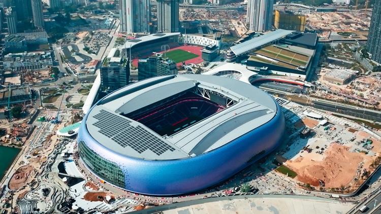 啟德體育園主場(chǎng)館全天候開合式上蓋啟動(dòng)