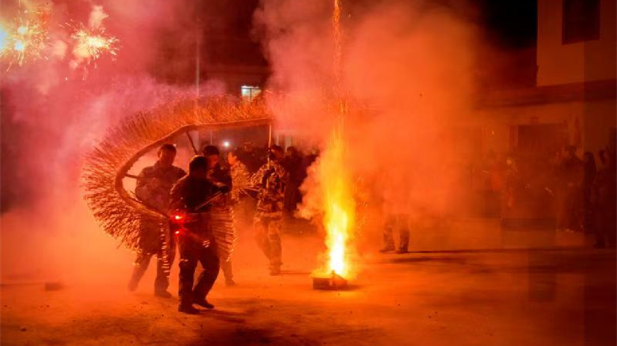 廣東南雄非遺香火龍狂舞賀新春 三百年民俗點亮鄉(xiāng)村振興之路