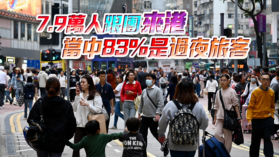 旅議會：農(nóng)曆新年假期入境旅客整體滿意 過夜客增加 平均逗留2至3晚