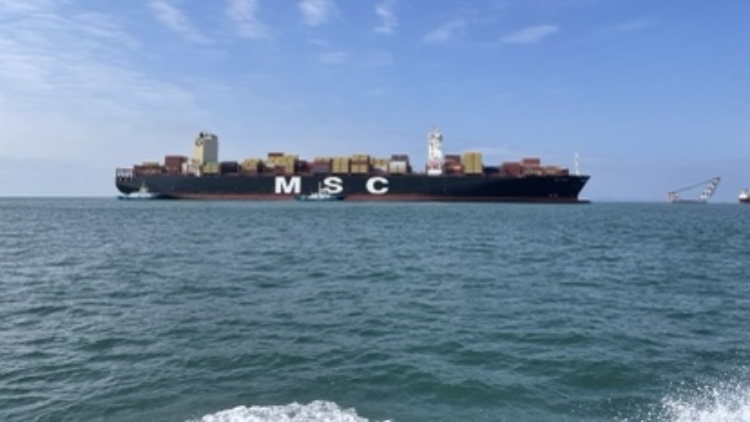 深圳南山港區(qū)碼頭迎來生產(chǎn)「開門紅」 海事部門保安保通保暢保運