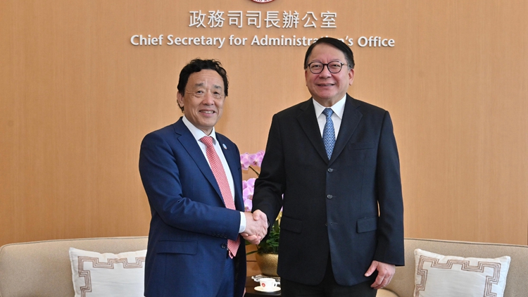 陳國基晤聯(lián)合國糧食及農(nóng)業(yè)組織總幹事 指香港正推動(dòng)漁農(nóng)業(yè)升級(jí)轉(zhuǎn)型