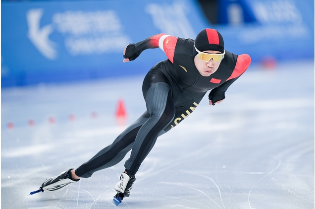 中國速度滑冰連奪三金 中國代表團單屆金牌數(shù)創(chuàng)新高
