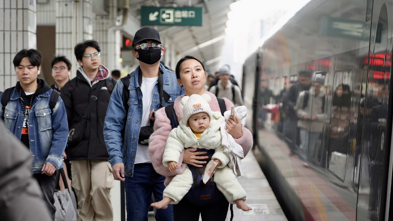 春運(yùn)廣鐵到發(fā)旅客超1億人次