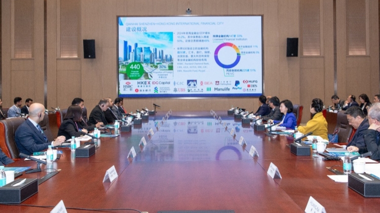 沙特政企代表團(tuán)到訪深圳前?？疾? title=