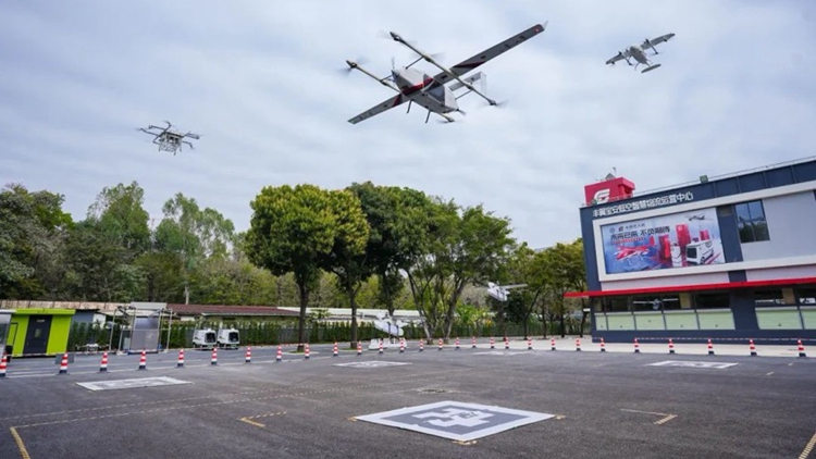 全國(guó)首個(gè)「空地協(xié)同」智慧物流運(yùn)營(yíng)中心在深圳寶安啟用