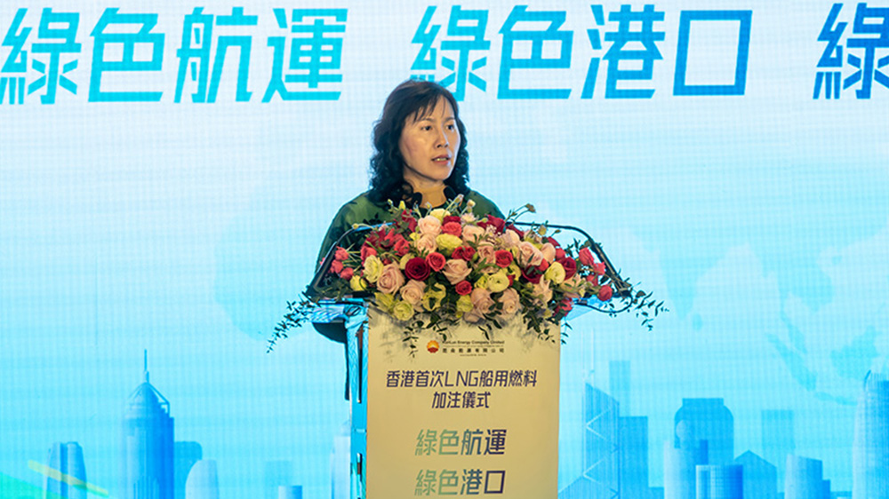 陳美寶：打造香港高端港口品牌 構(gòu)建綠色智能物流樞紐