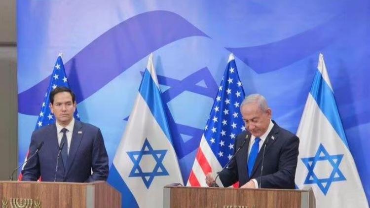 以色列總理與美國(guó)國(guó)務(wù)卿舉行會(huì)談 討論地區(qū)局勢(shì)