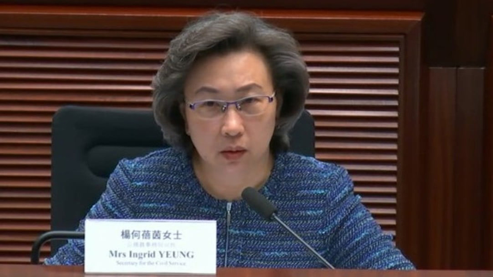 楊何蓓茵：86%公務(wù)員工時(shí)包「飯鐘」