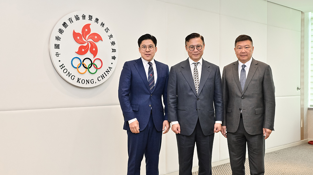 張國(guó)鈞晤港協(xié)暨奧委會(huì) 探討體育爭(zhēng)議解決發(fā)展方向