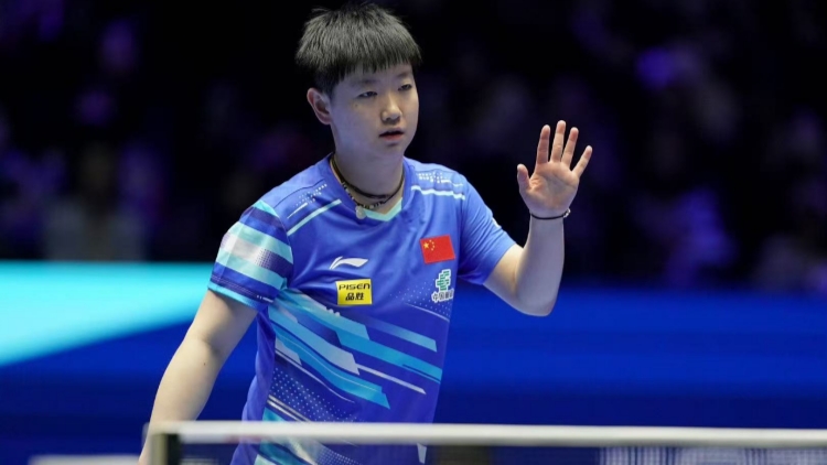 有片｜乒乓球亞洲杯：中國隊(duì)首戰(zhàn)告捷 孫穎莎3:0橫掃對(duì)手簡彤娟