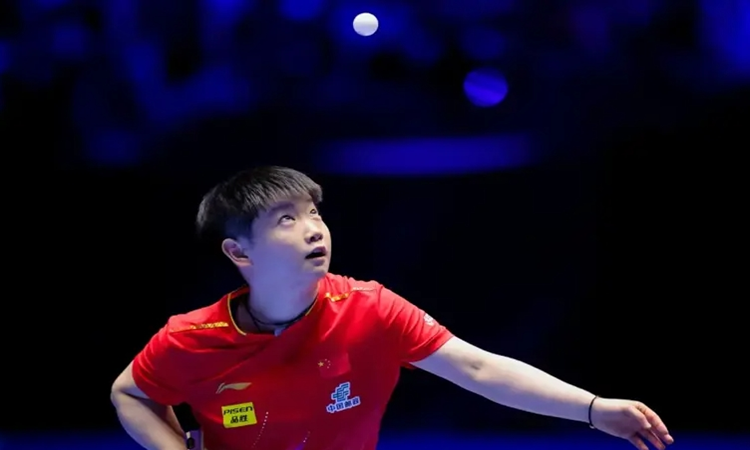 第34屆乒乓球亞洲杯第三輪 孫穎莎等晉級16強(qiáng)