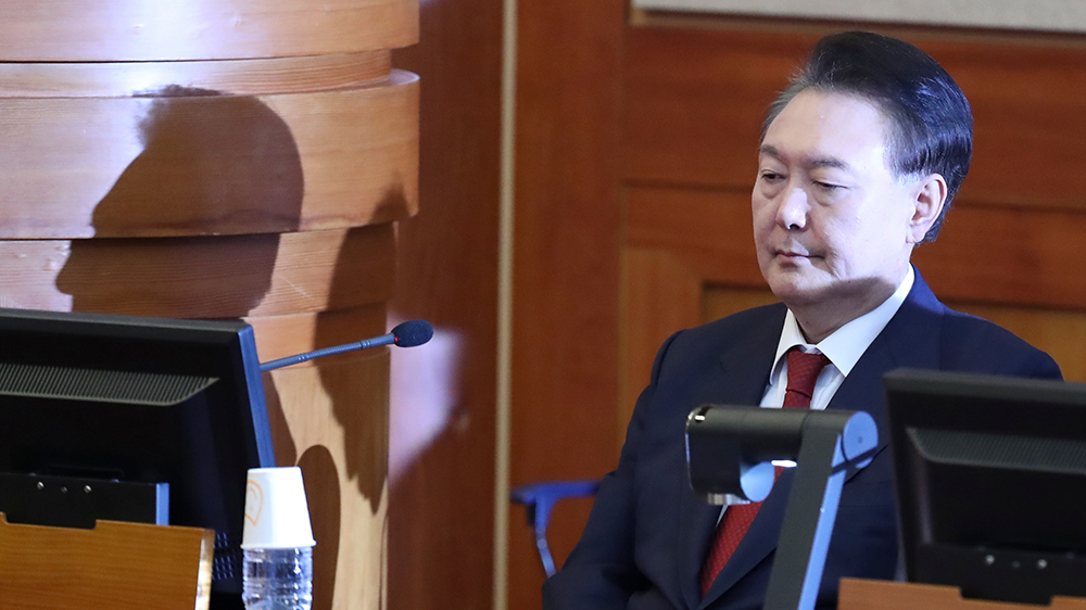 尹錫悅彈劾案庭審結(jié)束 或3月中旬宣判