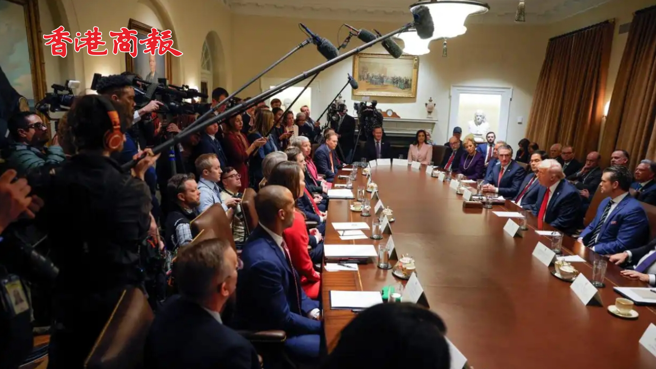 有片丨特朗普闢謠：我們會和中國合作 中美關(guān)係將會很好